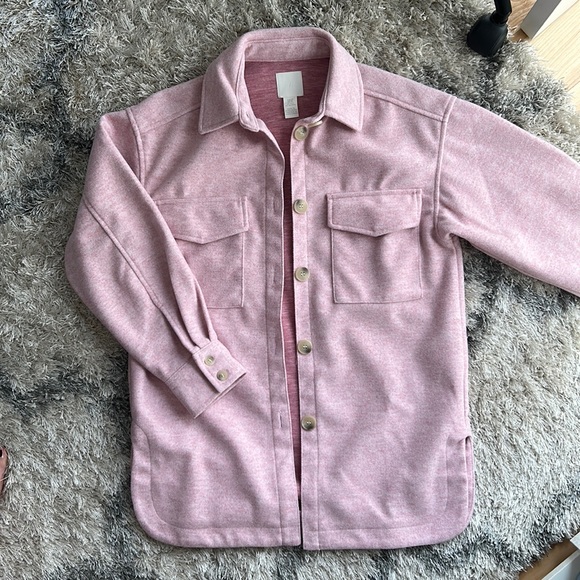 H&M Fleece shirt jacket - Picture 4 of 6